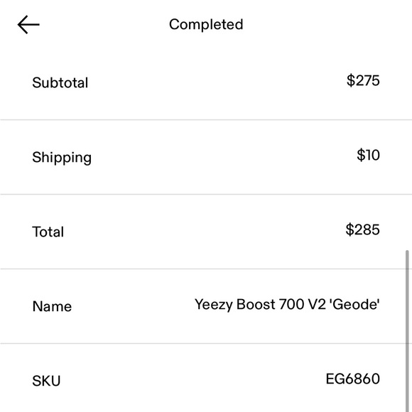 Yeezy boost 700 v2 Geode - Picture 9 of 10